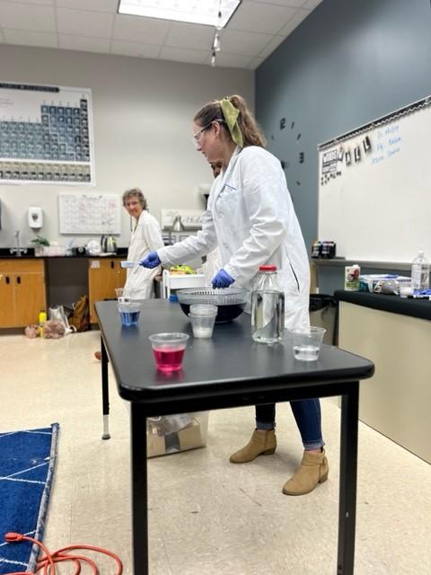 portrait of a student during a science outreach