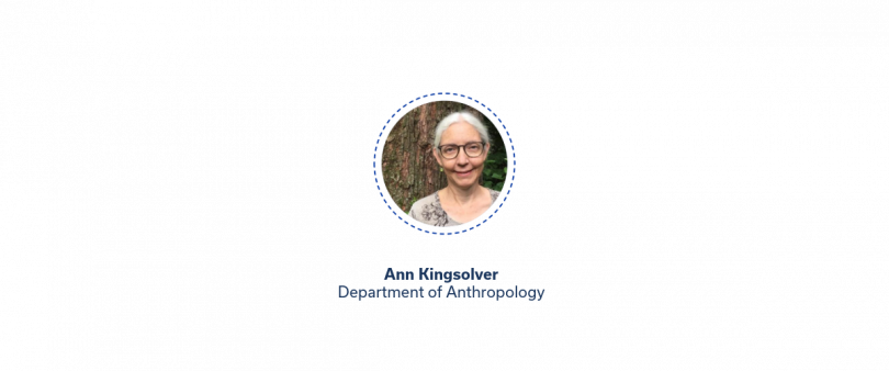 Image 8: Distinguished Service Award  Portrait of Ann Kingsolver, Department of Anthropology.