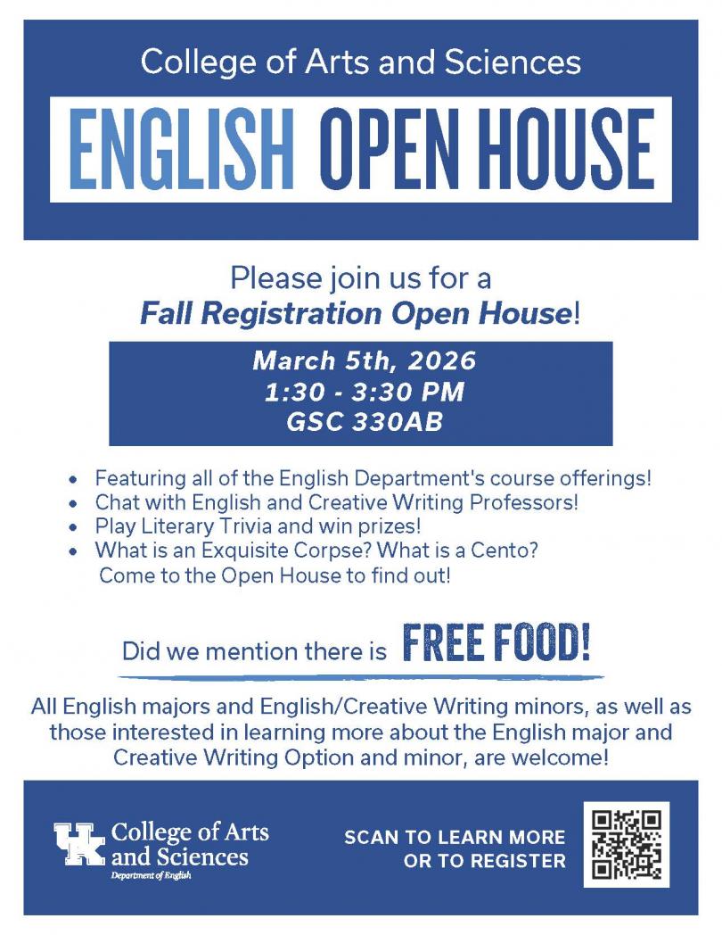 poster containing event information